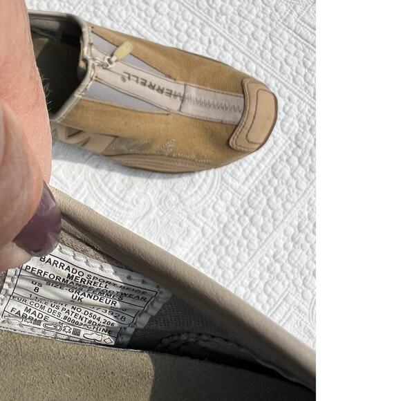 Merrell Barrado Sport Zip up Canvas shoe, Women's size 8 - Picture 11 of 15